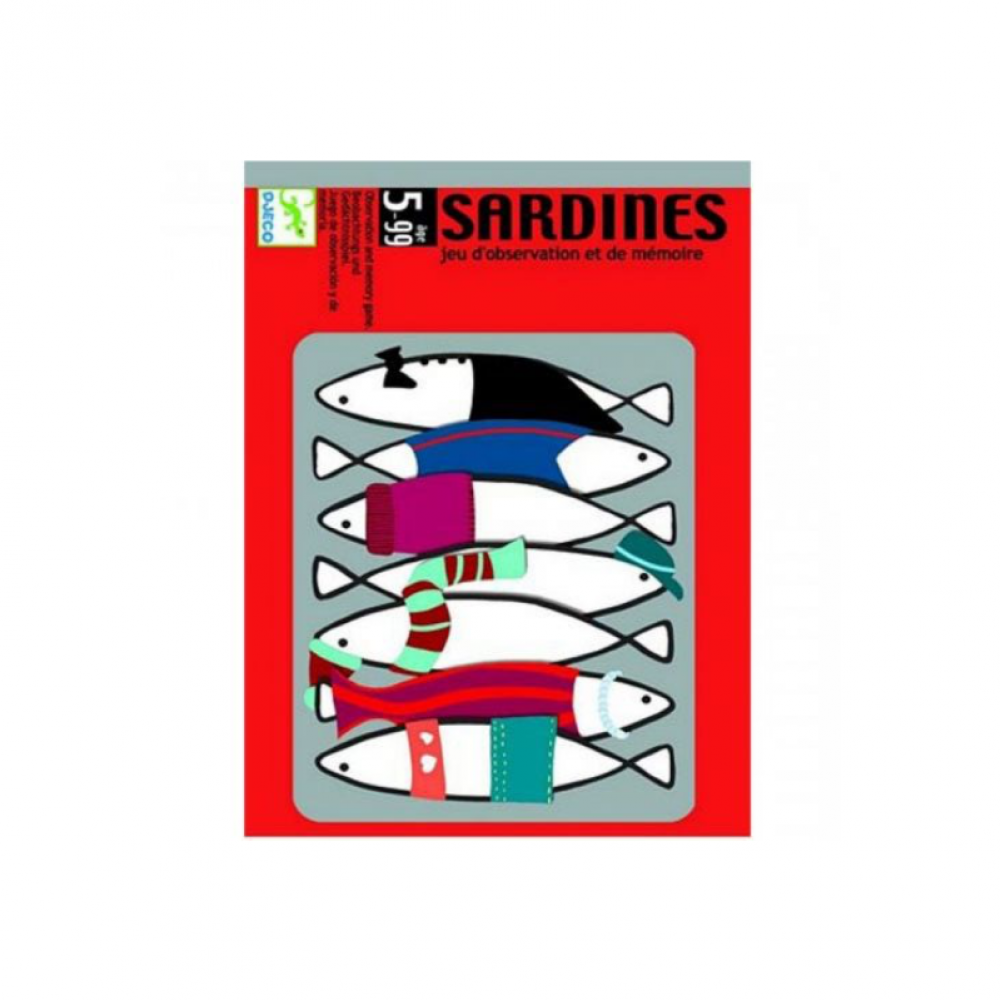 Sardines Memory Card Game