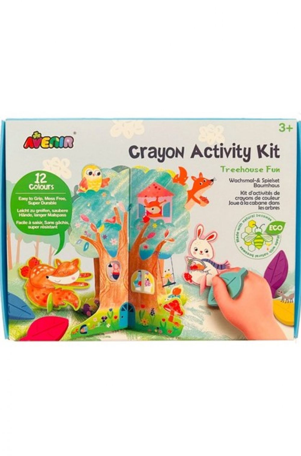 Avenir - Crayon Activity Kit - Treehouse Fun - Johnco