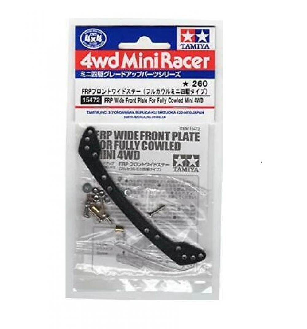 Tamiya 15472  Mini 4WD FRP Wide Front Plate for Fully Cowled