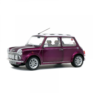 Solido 1:18 Mini Cooper Sport - Metallic Purple - 1997