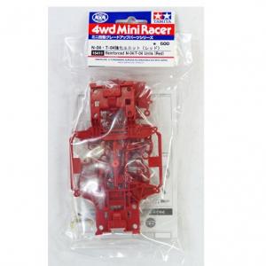 Tamiya 15411 Mini 4WD Reinforced N-04/T-04 Units Set (RED) For MS Chassis