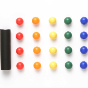 Tamiya 15386 Mini 4WD Stabilizer Ball Cap (Bright)